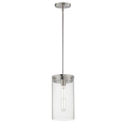Pinn Large Pendant in Satin Nickel