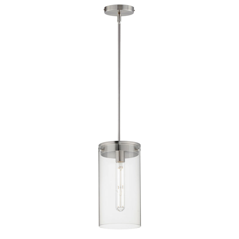Pinn Large Pendant in Satin Nickel