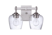 Stellen 2 Light 13" Vanity in Brushed Polished Nickel