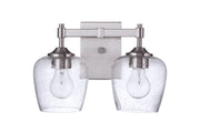 Stellen 2 Light 13" Vanity in Brushed Polished Nickel
