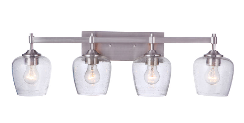 Stellen 4 Light 30.25" Vanity in Brushed Polished Nickel
