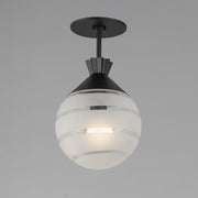 Copacabana Convertible Semi-Flush Mount in Black