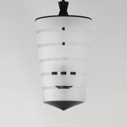 Copacabana 3 Light Pendant in Black