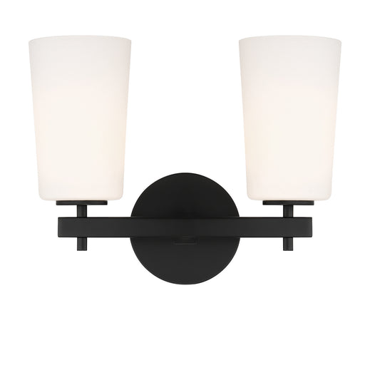 Colton 2-Light Wall Mount in Black - Lamps Expo