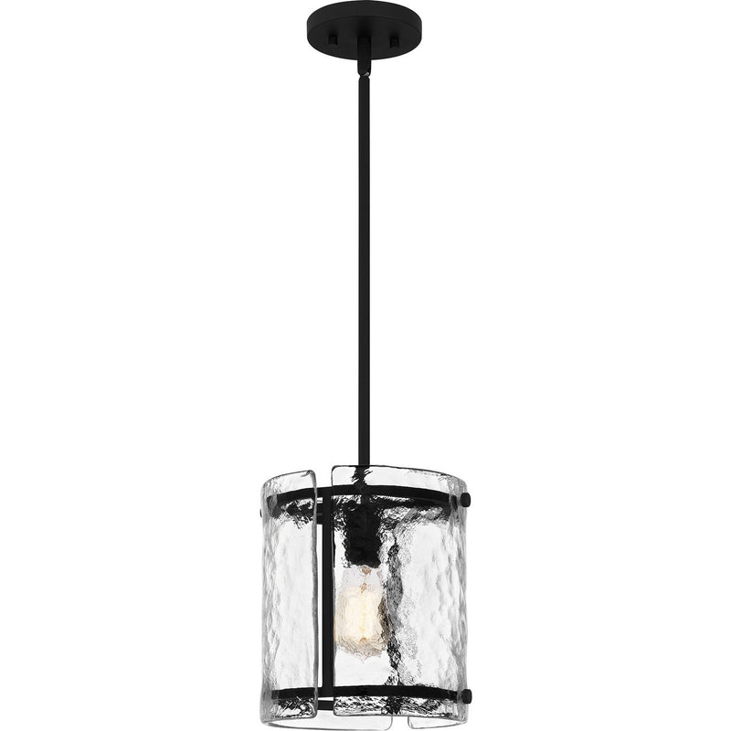 Fortress Mini Pendant in Earth Black