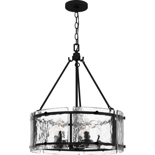 Fortress 5-Light Chandelier in Earth Black
