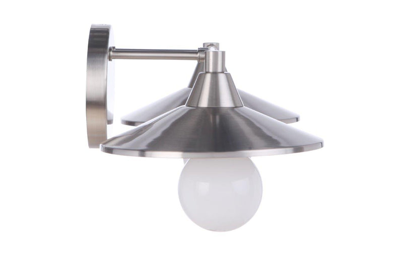 Isaac 2 Light 19.25" Vanity in Brushed Polished Nickel