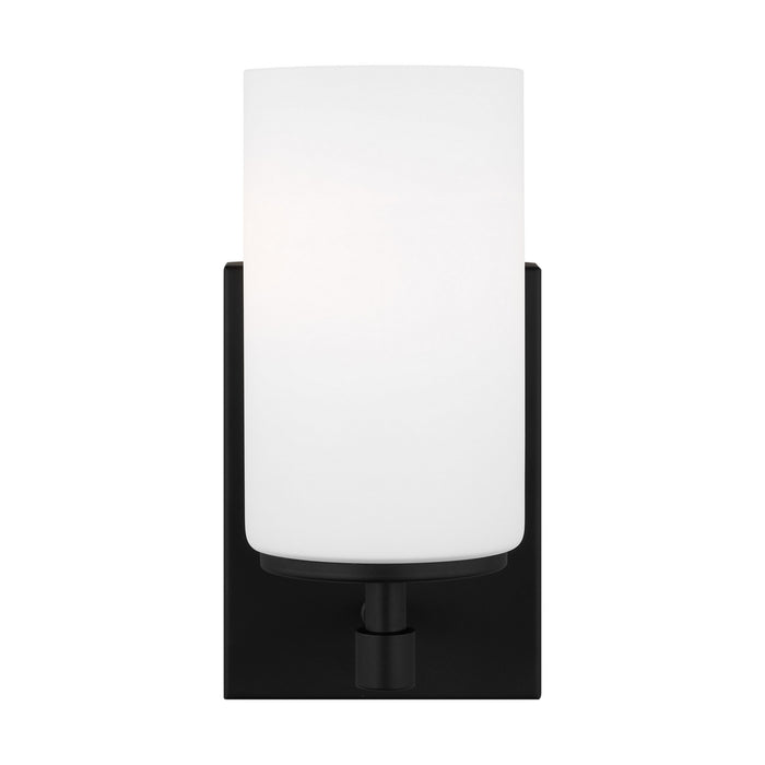 Alturas One Light Wall / Bath Sconce in Midnight Black