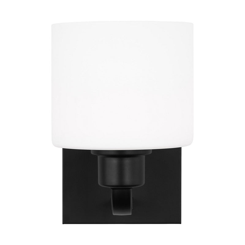 Canfield Bath Sconce in Midnight Black