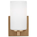 Hettinger One Light Wall / Bath Sconce in Satin Brass