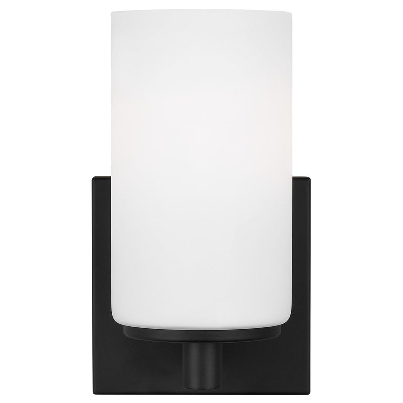 Hettinger Bath Sconce in Midnight Black