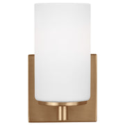 Hettinger Bath Sconce in Satin Brass