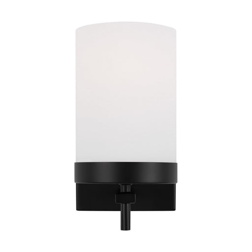 Zire Bath Sconce in Midnight Black