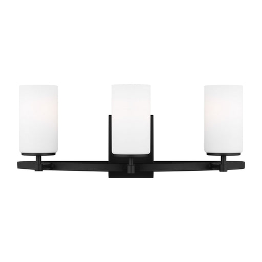Alturas Three Light Wall / Bath in Midnight Black