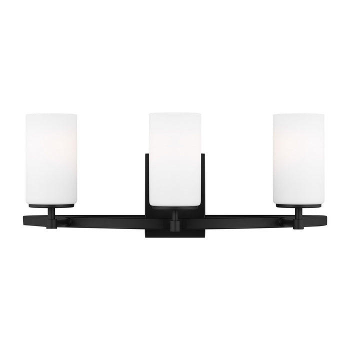 Alturas Three Light Wall / Bath in Midnight Black