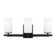 Alturas 3-Light Bath Vanity Light in Midnight Black