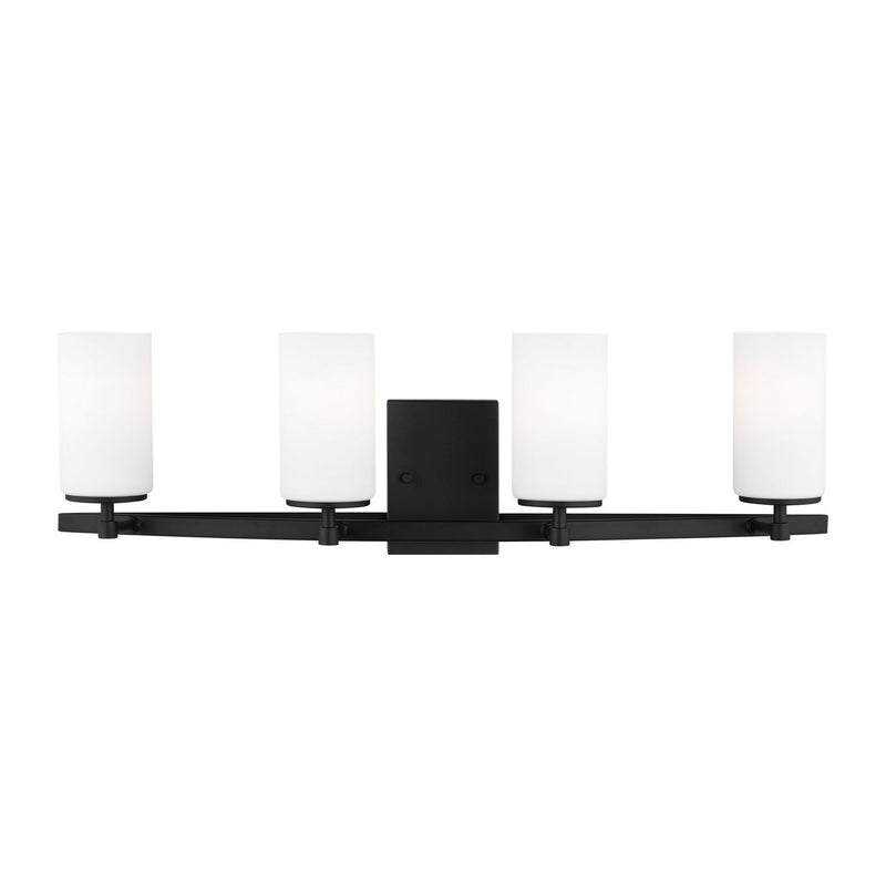 Alturas 4-Light Bath Vanity Light in Midnight Black