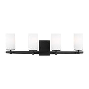 Alturas 4-Light Bath Vanity Light in Midnight Black