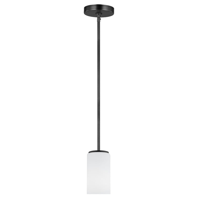 Alturas Mini Pendant in Midnight Black
