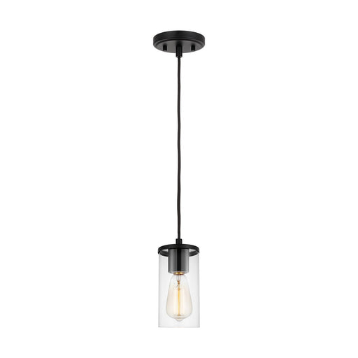 Zire Mini Pendant in Midnight Black