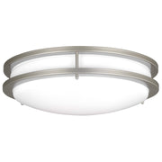 Mahone 14.5" Flush Mount in Painted Brushed Nickel