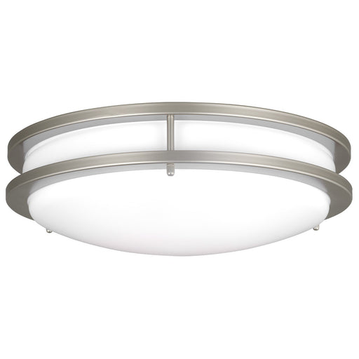 Mahone 14.5" Flush Mount in Painted Brushed Nickel