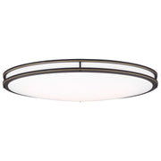 Mahone 32" Flush Mount in Antique Bronze
