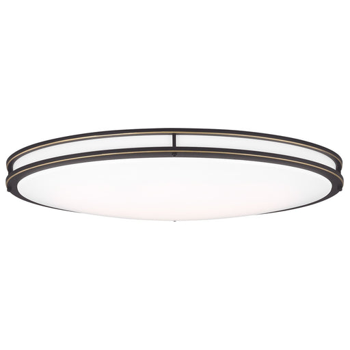 Mahone 32" Flush Mount in Antique Bronze