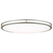 Mahone 32" Flush Mount in Painted Brushed Nickel