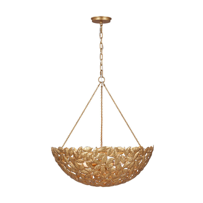 Kelan Large 6-Light Pendant in Antique Gild