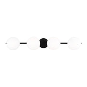 Lune 4-Light Bath Vanity Light in Aged Iron