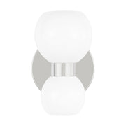 Londyn 2-Light Wall Sconce in Polished Nickel
