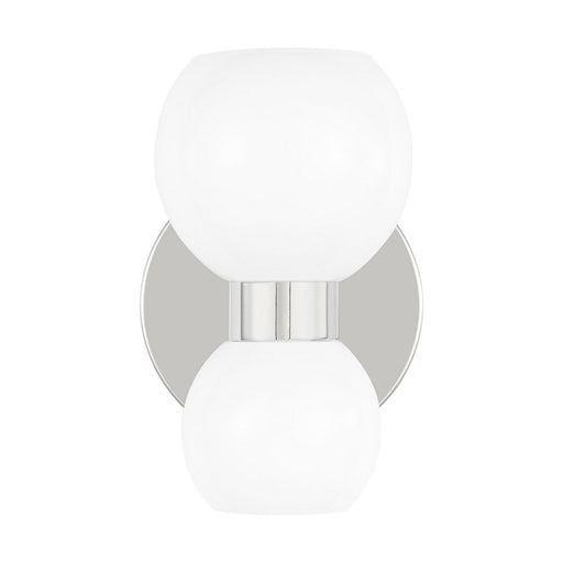 Londyn 2-Light Wall Sconce in Polished Nickel
