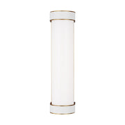 Monroe Medium Bath Sconce in Burnished Brass