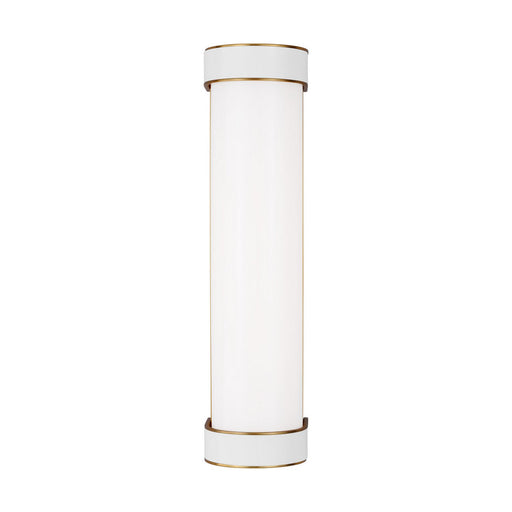Monroe Medium Bath Sconce in Burnished Brass