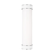 Monroe Medium Bath Sconce in Polished Nickel