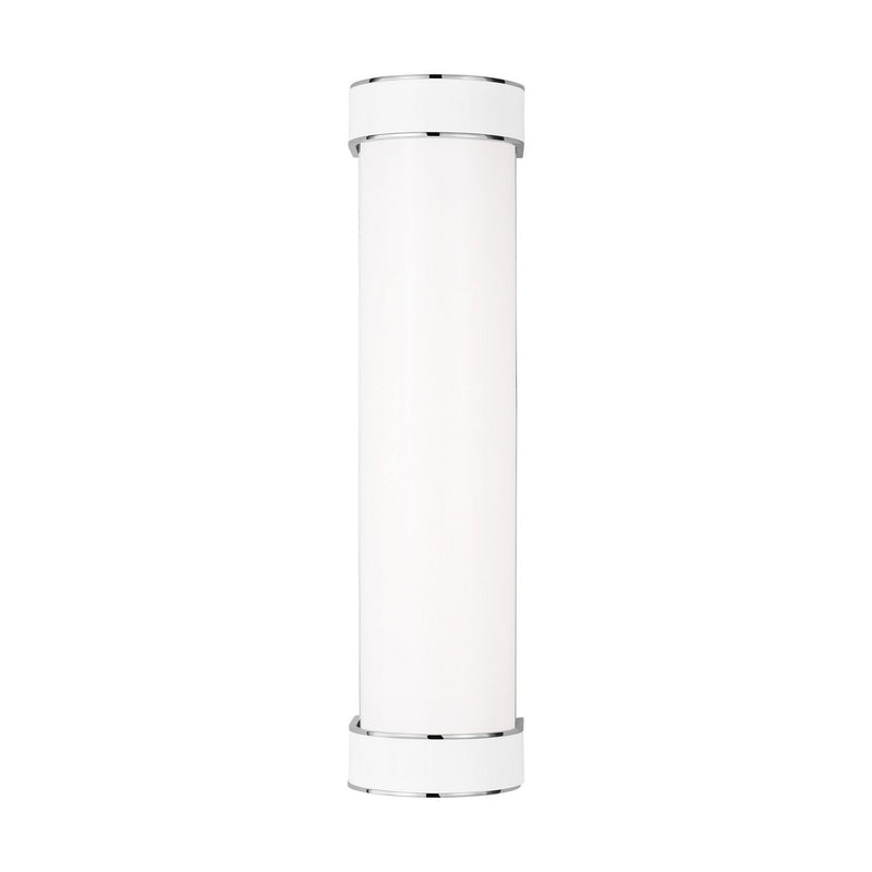 Monroe Medium Bath Sconce in Polished Nickel