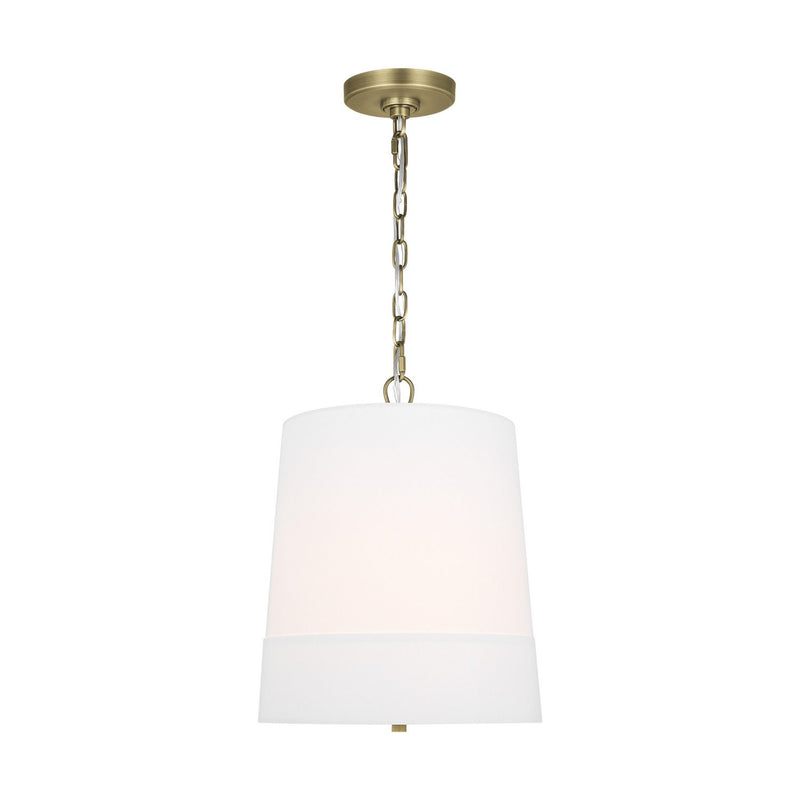 Ivie Pendant in Time Worn Brass
