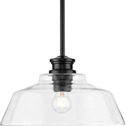 Singleton Pendant in Matte Black
