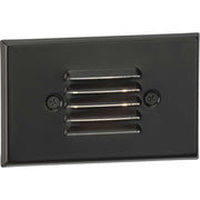LED Low-Profile Step Light Wall Sconce in Antique Bronze