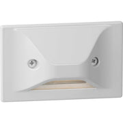 LED Step Light Wall Sconce in Satin White