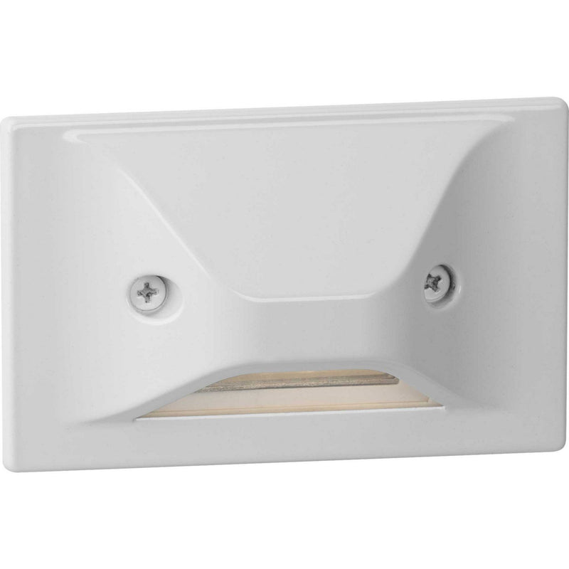 LED Step Light Wall Sconce in Satin White