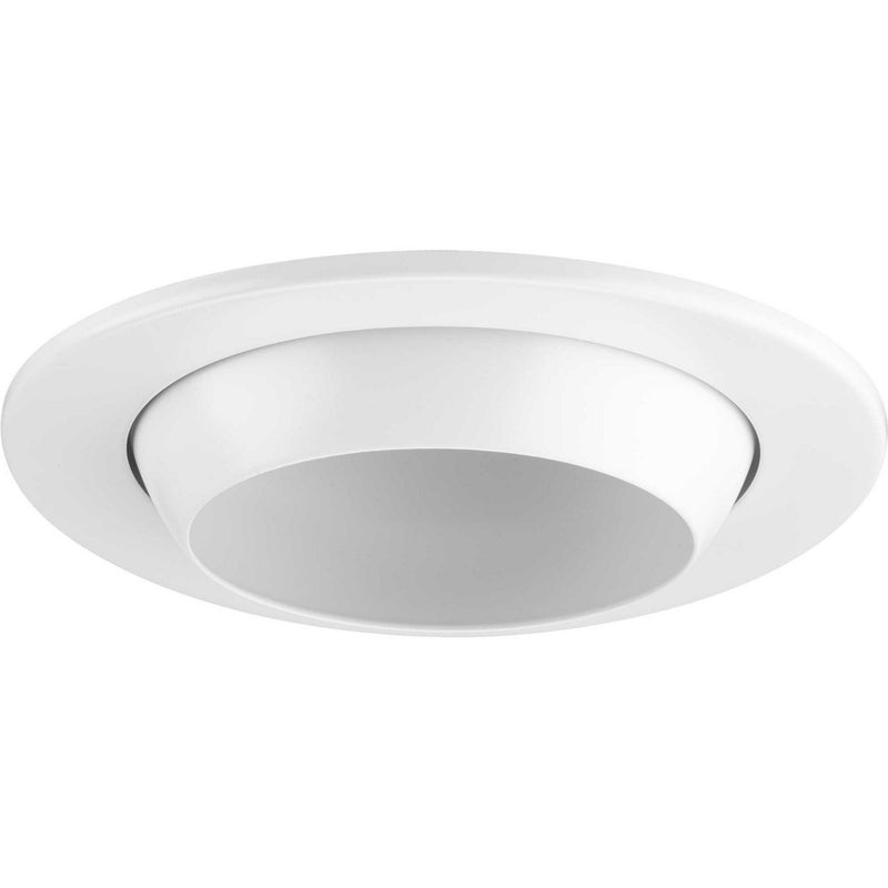4" Recessed Eyeball Trim in Satin White