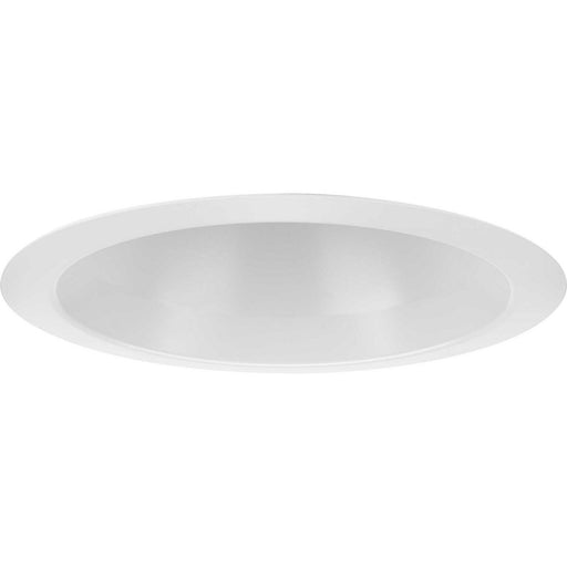 6" Recessed Open Shower Trim in Satin White