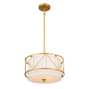 Birkleigh 3-Light 14" Pendant in Classic Gold