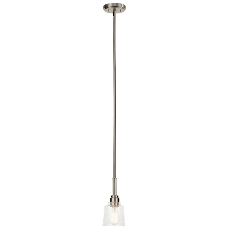 Aivian Mini Pendant in Nickel Textured