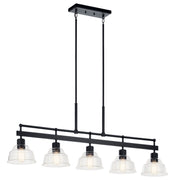 Eastmont 5-Light Linear Chandelier - Lamps Expo