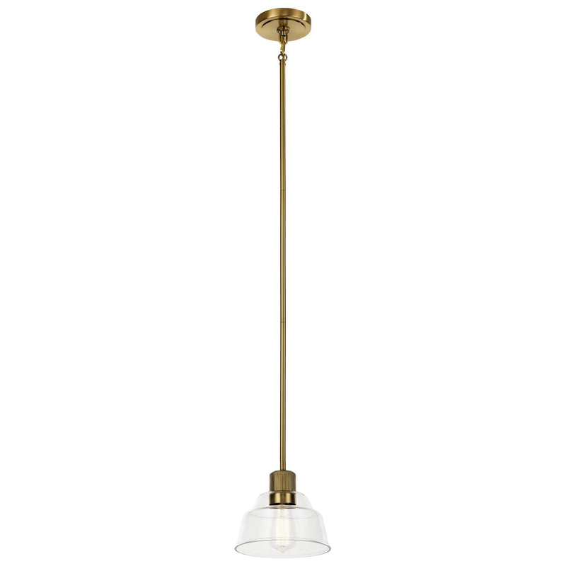 Eastmont Mini Pendant in Brushed Brass