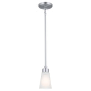 Erma Mini Pendant in Brushed Nickel