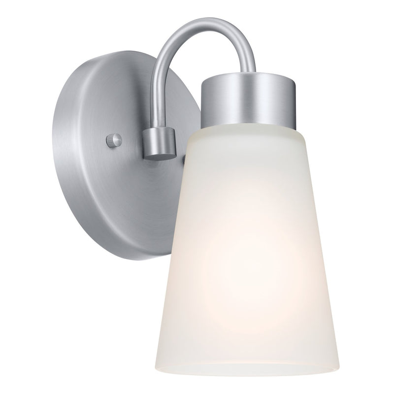 Erma Wall Sconce in Brushed Nickel